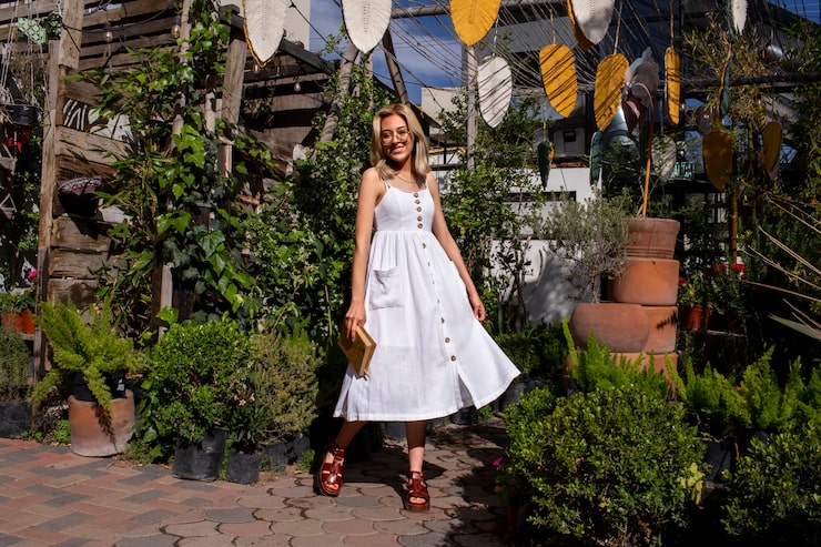 mujer joven tiro completo rodeada plantas 23 2150522508